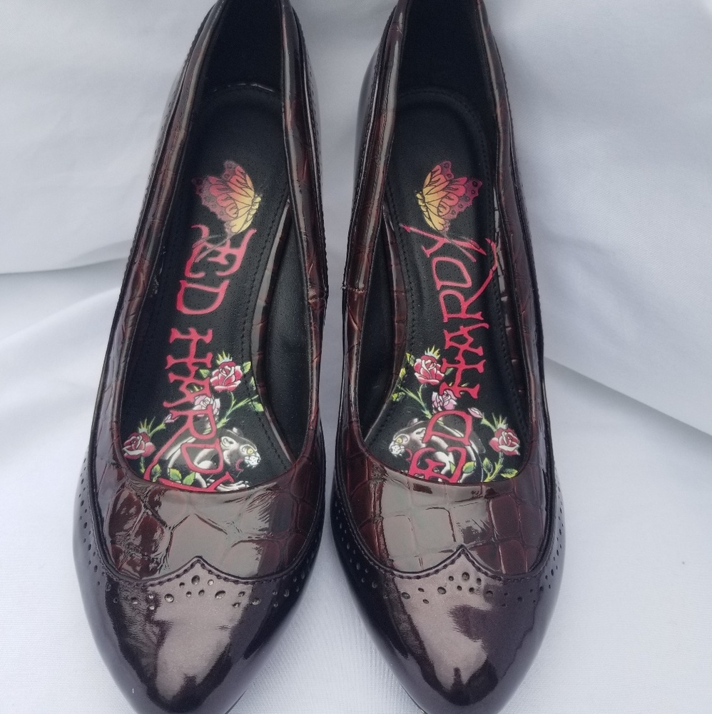 Ed Hardy "Love Kills Slowly " High Heels